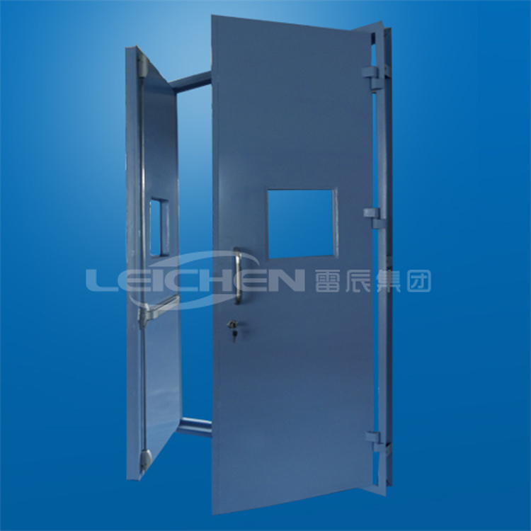 门业图片-泄压门供应钢质泄压门双开XBM-LeiChen图片
